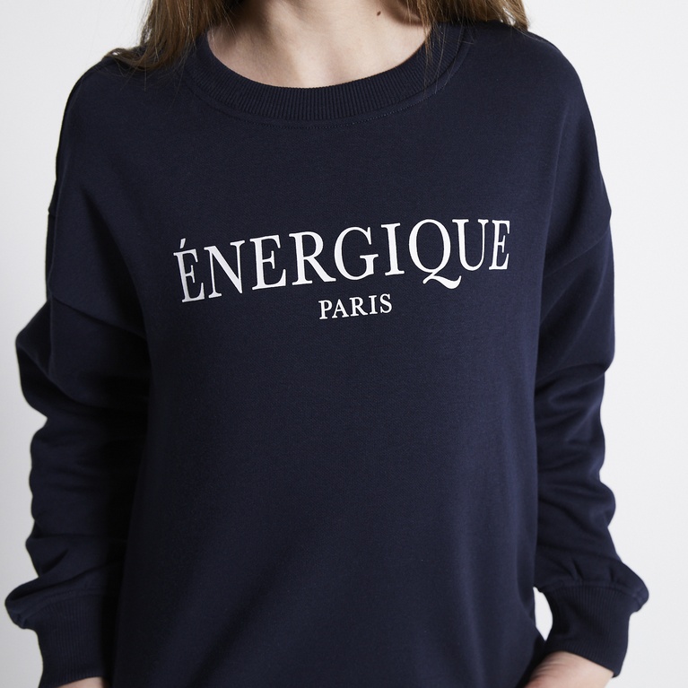 Printed sweatshirt "Vilma" Navy